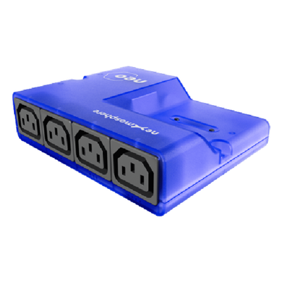 Controlador de Potencia / 4 Salidas C13 10 A / Medición Individual V/A/W/kWh / 16 Horarios / 4 Puertos X-Talk / USB-C | NEO-540