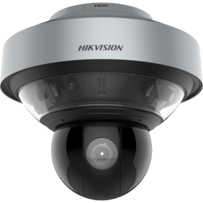 PTZ IP Panorámica 8 Megapixel (4K) + 4 Lentes Panorámicos (360°) / 40x Zoom Óptico / IR 250 m (820.2 ft) / Detección Inteligente / Deep Learning / IP67 / IK10 / 36 VCD / Alarmas / Autoseguimiento | DS-2DP0836ZIX-D2