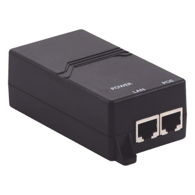 Inyector PoE Pasivo 48vcc Gigabit para APs Grandstream hasta 24W GWN7605, GWN7605LR, GWN7615, GWN7630, GWN7630LR, GWN7660, GWN7660LR y GWN7664. | G0720-480-050
