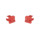 Bloqueador de Puertos USB Tipo B / 10 Unidades / Removible con Llave / Policarbonato / Rango -35°C a 93°C / RoHS | PSL-USBB