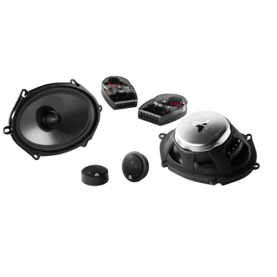 Bocina Coaxial para Automóvil / 2 Vías 5x7" / 75 W RMS / 4 Ω / Tweeter de Cúpula de Seda 25 mm / Respuesta 48 Hz - 25 kHz | 10-03346-00