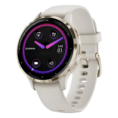 Smartwatch / Pantalla AMOLED 1.2" / Batería 10 Días / GPS + GLONASS + Galileo / Monitor Cardíaco / Resistencia Agua 5 ATM / Almacenamiento 8 GB | 10-02785-04