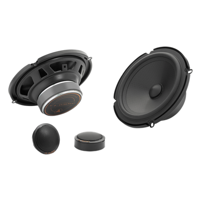 Componentes de Audio Automotriz / 6.5 Pulgadas / 2 Vías / 50 W RMS / 4 Ω / Tweeter Aluminio 25 mm / Rejillas Incluidas | 10-03192-00