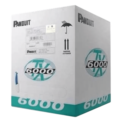 Cable UTP / Cat 6A Mejorado / 305 m (1000 ft) / 23 AWG / CMR Riser / 4 Pares / Cobre Sólido | PUR6004RD-ME