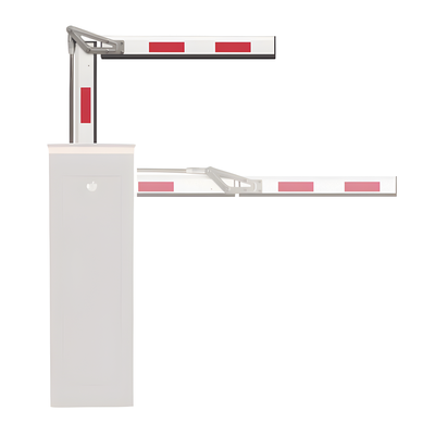 Brazo Articulado para Barrera / Aluminio / 5 m (16.4 ft) / Articulación 90° / Bandas Reflectivas | XB-ARM-ART-5M