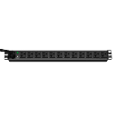 PDU ES2P Básico para Distribución de Energía, Enchufe de Entrada NEMA 5-20P, Con 12 Contactos NEMA 5-20R, Instalación Horizontal de 19in, 1UR, 20 Amp, 120 Vca | E12B19M