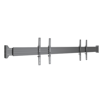 Sistema de Montaje en Pared / Rieles 2000 mm (78.7 ft) / Estructura Modular / Soporte Ajustable / Incluye Herramientas y Tornillería Completa | LFWW2X1U