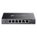 Switch Gigabit / 6 Puertos / 4 PoE+ 65W / Gestión Cloud SDN / Fanless / Alcance PoE 250 m (820.2 ft) / QoS y VLAN | ES206GP