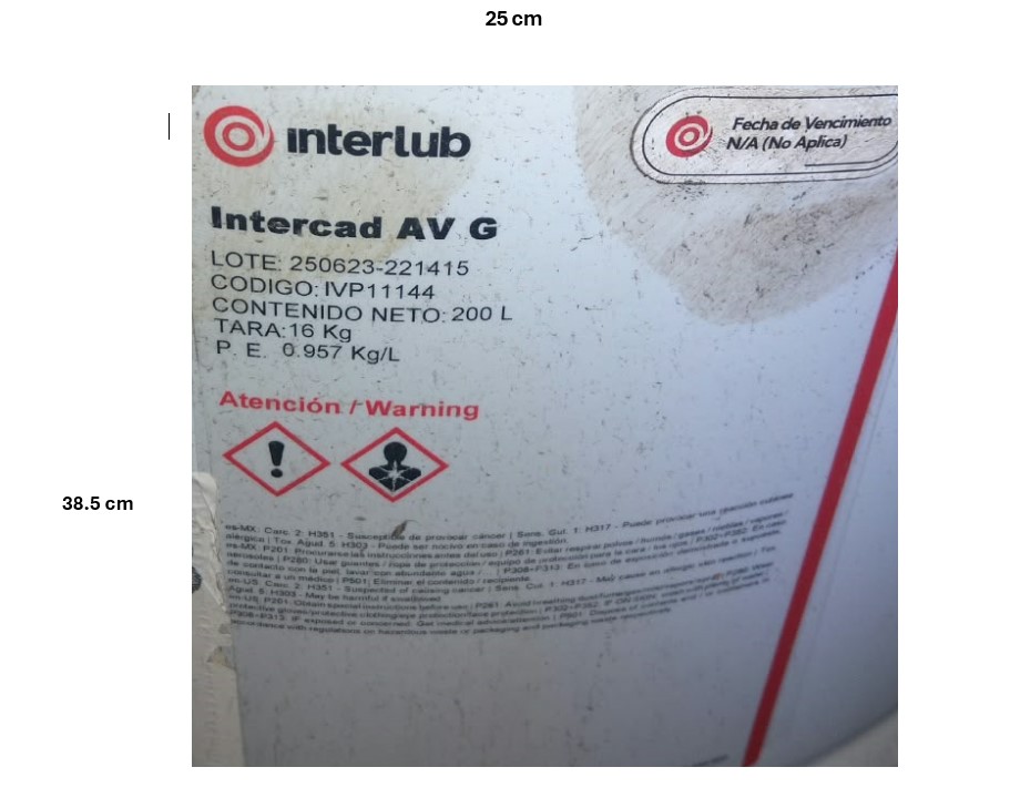 SSMART CARTEL PERSONALIZADO LEYENDA: ATENCION IVP11144 Intercad AV G MED: 38.5 X24 CM