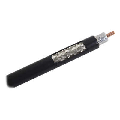 Cable Coaxial / 50 Ohms / Conductor Sólido de Aluminio / 3 Metros (9.84 Pies) / Baja Pérdida RF | LMR400*3MTS