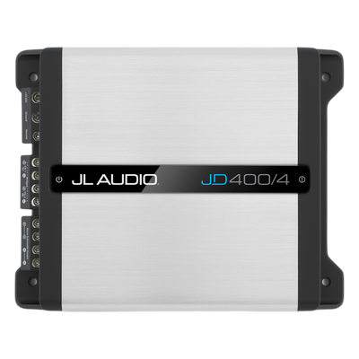Amplificador Automotriz / 4 Canales / 400 W RMS / Clase D / Full Range / Puenteable | 10-03184-00