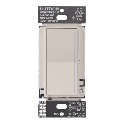 Atenuador de Pared Táctil / LED+ 250 W / 3 Vías / Neutro Requerido / RadioRA 3 / Taupe | RRSTPRONTP