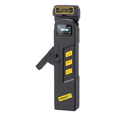 Identificador de Fibra Óptica Activa / InGaAs 800-1700 nm / Detección -48 a 10 dBm / VFL 2 mW / OPM Integrado / Pantalla OLED | LP-OFI-PRO