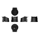 Soporte Giratorio para Terminal Punto de Venta / Rotación 0°~180° / Entrada 24V 1.4A / Pogo Pin 6 PIN / USB Tipo-A / Ethernet / RJ12 / RS232 / -10°C a 50°C | MIXSTAND