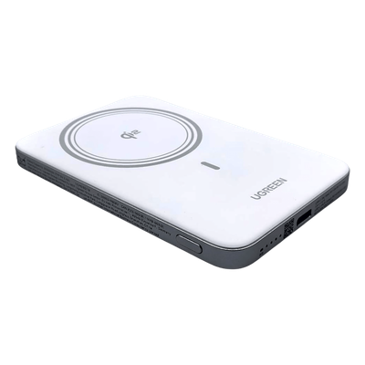 Power Bank Magnético Inalámbrico / 5000 mAh / 15W MagSafe y Qi / 20W USB-C PD 3.0 / Carga Simultánea / Ultrafino 8.6 mm (0.34 in) | 95931B