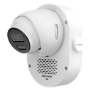 Cámara Turret TURBOHD / 2 Megapixel 1080p / Color 24/7 con Apertura F1.0 / Audio Bidireccional / Luz Blanca e IR 40 m (131.2 ft) / IP67 / Smart-Hybrid Light / 3D DNR | DS-2CE73DF0T-LXTS