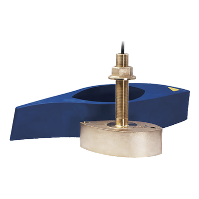Transductor CHIRP / Doble Canal / 1 kW / 42-65 y 150-250 kHz / Haz 25° / 914 m (3000 ft) / Bronce Thru-Hull / 9 Pines | 000-13771-001