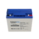 Batería 12 V / 18 Ah / UL / Tecnología AGM / Vida útil promedio de 5 años / Para uso en equipo electrónico, Alarmas de Intrusión / Incendio/ Control de acceso / Video Vigilancia / Terminales T1 | LK1812