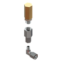 Dispositivo de Alivio de Presión / Automático / Argón (IG-01) y Nitrógeno (IG-100) / 5294 psi / Tubería 6 mm / -20°C a +50°C | 24498