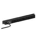 PDU Básica Horizontal / 12 Contactos C13 / 20A / 1U / 3.3 kVA / Entrada NEMA L6-20P / Cable 3 m (9.84 ft) | E12B46M