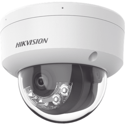 Cámara Domo IP / 2 Megapixel / Dual Light 30 m (98.4 ft) / AcuSense Lite / Micrófono Integrado / IK08 / IP67 / PoE | DS-2CD1123G3-LIU