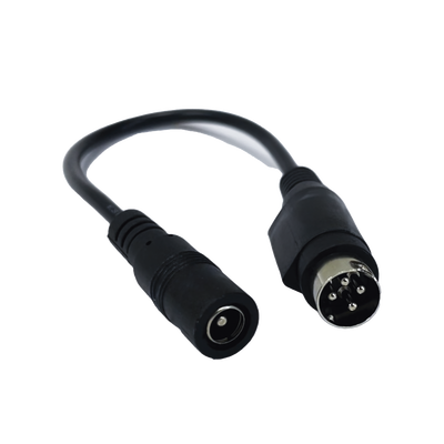 Adaptador Universal DC Hembra a Minidin 4 Pines Macho / Recomendado para DVR´s epcom / HIKVISION | CHDCM4P