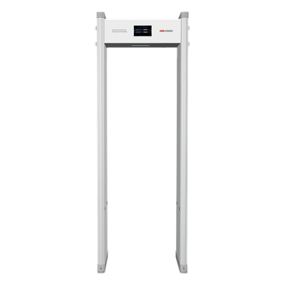 Arco Detector de Metales de 18 Zonas con Pantalla LCD de 7" / Conteo de personas y Alarmas / Ajuste de Sensibilidad e Interferencias | ISD-SMG1118L