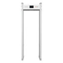 Arco Detector de Metales de 18 Zonas con Pantalla LCD de 7" / Conteo de personas y Alarmas / Ajuste de Sensibilidad e Interferencias | ISD-SMG1118L