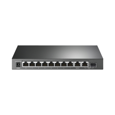 Switch PoE+ No Administrable De Escritorio 10 Puertos / 8 puertos 10/100/1000 Mbps PoE af/at Inteligiente / Presupuesto 123 W / Modo Extendido hasta 250 metros | TLSG1210MP