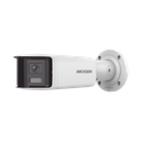 [FlexVu] [PROTECCIÓN ACTIVA] Bala IP Panorámica 4 Megapixel / 2 Lentes 2.8 mm (180°) / Imagen a Color 24/7 (ColorVu) / PoE / WDR 130° / IP67 / ACUSENSE / Luz Estroboscópica y Alarma Audible / 40 mts Luz Blanca / Micro SD | DS-2CD2T47G2P-LSU/SL(C)