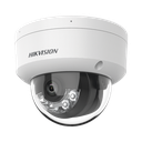 Domo IP 4 Megapixel / Lente 2.8 mm / Dual Light (30 mts IR + 30 mts Luz Blanca) / Micrófono Integrado / Antivandálico IK08 / ACUSENSE Lite / Exterior IP67 / H.265 / PoE / ONVIF / Micro SD | DS-2CD1143G2-LIUF