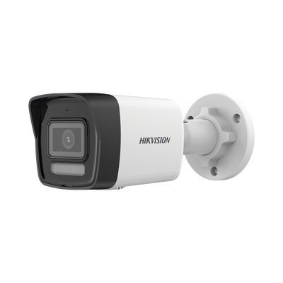 [Dual Light] Bala IP 8 Megapixel (4K) / Lente 2.8 mm / 30 mts IR + 30 mts Luz Blanca / Micrófono Integrado / ACUSENSE Lite / Exterior IP67 / H.265 / PoE  / Micro SD | DS-2CD1083G2-LIU(F)