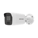 Bala IP 8 Megapixel / Lente 2.8 mm / 40 mts IR / Exterior IP67 / PoE / DARKFIGHTER / Alarmas y Audio I/O / ONVIF / Micro SD / 4 Analíticos: AcuSense, Deteccion Facial, Conteo de Personas por Cruce y Zona | DS-2CD3086G2-IS(H)