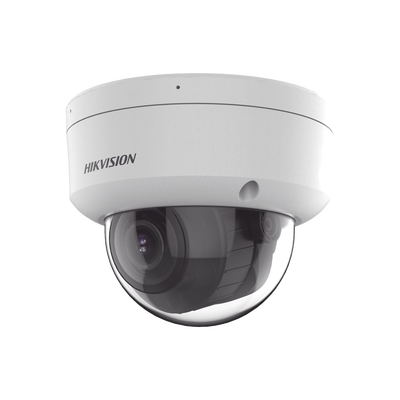 [Dual Light + 2 Micrófonos Integrados] Domo IP 6  Megapixel / Lente Mot. 2.8 a 12 mm / 40 mts Luz Blanca + 40 mts IR / ACUSENSE / Exterior IP67 / IK10 / WDR 120 dB / PoE / ONVIF / Alarmas I/O / Micro SD / Metal / ACUSEARCH | DS-2CD2763G2-LIZS2U