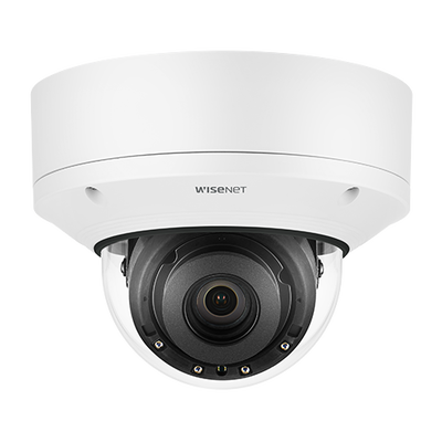 Cámara Domo 2MP con IA, Antivandalica / Lente Motorizado de 4.38  A 9.33mm / P-Iris, WDR 120dB / Ranura SD / IP66 IP67 IP6K9K IK10+ NEMA4X | PNV-A6081R