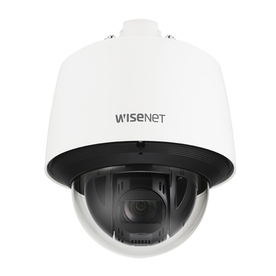 Domo IP PTZ Antivandálico 2MP / Zoom Óptico 32X / H.265 & WiseStream  / WDR 120DB / Exterior IP66 | QNP-6320H