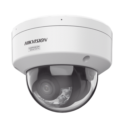 [Dual Light + ColorVu 3.0 + HikAI] Domo IP 6 Megapixel / Lente 2.8 mm / 30 mts IR + Luz Blanca / 2 Microfonos Integrados / Exterior IP67 / WDR 130 dB / ACUSENSE 3.0 / Metal / NEMA 4X / ACUSEARCH | DS-2CD2167G3-LIS2UY