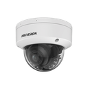 Domo IP 4 Megapixel / Lente Mot. 2.7 - 13.5 mm / Dual Light (40 mts IR + 40 mts Luz Blanca) / SSD Integrado 256 GB / 2 Micrófonos Integrados / Alarmas I/O / IP67 / IK10 / WDR 130 dB / PoE + / AcuSense / DarkFighter S / | DS-2CD3746G2HT-LIZSU(256G)