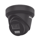 [Dual Light + 2 Micrófonos de Doble Matriz] Turret IP 4 Megapixel / Color Negro / Lente 2.8 mm / 30 mts Luz Blanca + 30 mts IR / ACUSENSE / Exterior IP67 / WDR 120 dB / PoE / ONVIF / Micro SD / Metal / ACUSEARCH | DS-2CD2343G2-LI2U(BLACK)