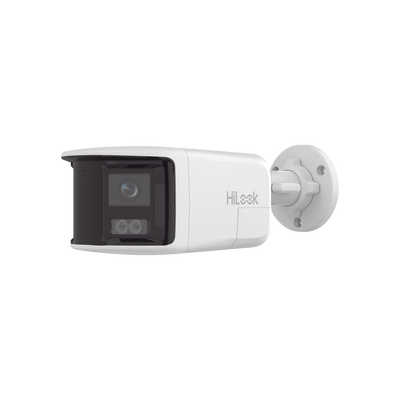 [Dual Light] Bala IP 6 Megapixel / Imagen Panorámica 180°/ PoE / Micrófono y Bocina Integrado / Exterior IP67 / Audio Bidireccional / Alarma Visual y Auditiva Integrada / Smart Supplement Light / Micro SD 512 GB | IPC-B460HAD-LUF/SL