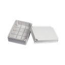 Gabinete de Plástico IP55 (190 X 240 X 95 mm). Protección EMI. Para Instalaciones Comerciales, Residenciales e Industriales. Incluye Tornillería para su Tapa. | PST-1924-E