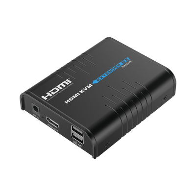 Receptor Compatible para Kits TT373KVM4.0 | Resolución 1080P @ 60 Hz | Soporta STP y UTP CAT6 | Control IR | Compatible con Switch Gigabit para control KVM múltiple. | TT373KVM4.0RX