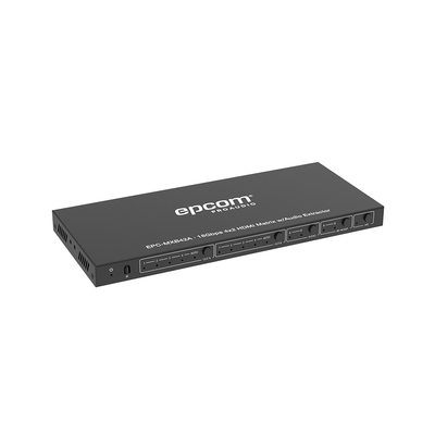 Matricial HDMI | 4x2 | 4K2K@60Hz | HDR | YCbCr 4:4:4 | EDID Auto | Extractor de Audio | Salida de audio análoga y digitalizados | HDCP 2.2 | 18 Gbps | EPC-MXB42A
