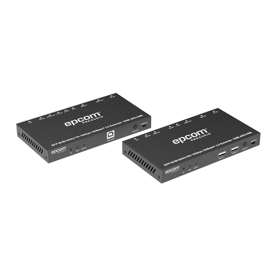 Kit Extensor HDMI | 4K2K@60HZ | HDR 4:4:4 | HDBaseT | 100M | Salida de Audio | HDCP 2.2 | IR Bidireccional | Admite la función USB KVM | EPP-EHB100AU