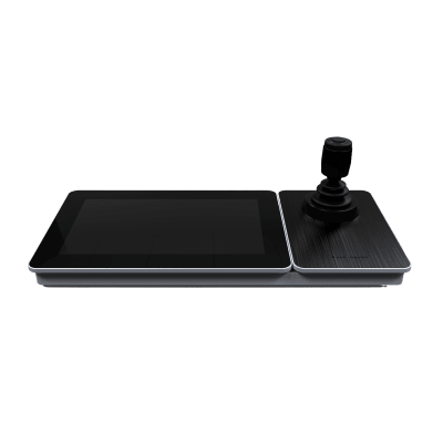 Controlador IP (Joystick) con Pantalla Táctil de 10.1" / S.O. Android ver. 4.4 / Compatible con cámaras IP, Domos IP / PTZ IP / DVRs y NVRs epcom, HiLook y HIKVISION | DS-1600KI(B)