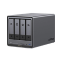 NAS UGREEN NASync DXP4800 Plus / Procesador Intel Pentium Gold 8505 5 Núcleos / 4 Bahías SATA + 2 M.2 NVMe PCIe 4.0 / 8GB DDR5 Expandible a 64GB / 10GbE + 2.5GbE / USB 3.2 Gen 2 Tipo C / HDMI 4K / Sistema Almacenamiento Conectado Red | 35260