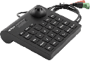 Mini Teclado controlador PTZ con pantalla LCD y joystick altamente resistente | M-360K