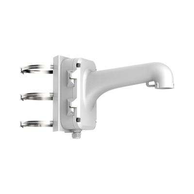 Montaje de Poste para Domos Hikvision / Color Blanco / Uso en Exterior | DS-1604ZJ-POLE