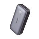 Mini Power Bank 30W  | 10 000 mAh |  2 Puertos PD3.0, USB C+A | Carga Rápida | Pantalla Digital | Compatible con iPhone 16 Pro Max/15/14, MacBook Air, iPad, Galaxy S24 Ultra, | Color Negro. | 25185