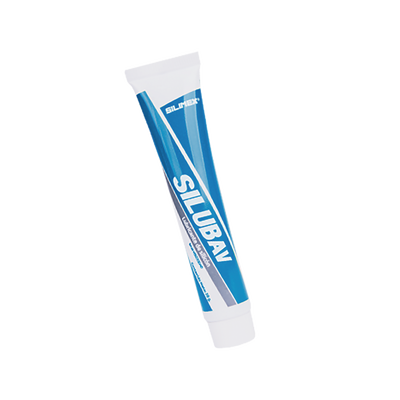 Lubricante de silicón dieléctrico de alta viscosidad , soporte de -10 hasta 80ºC, para mecanismos de alta fricción, tubo 28 grs | SILUB-AV